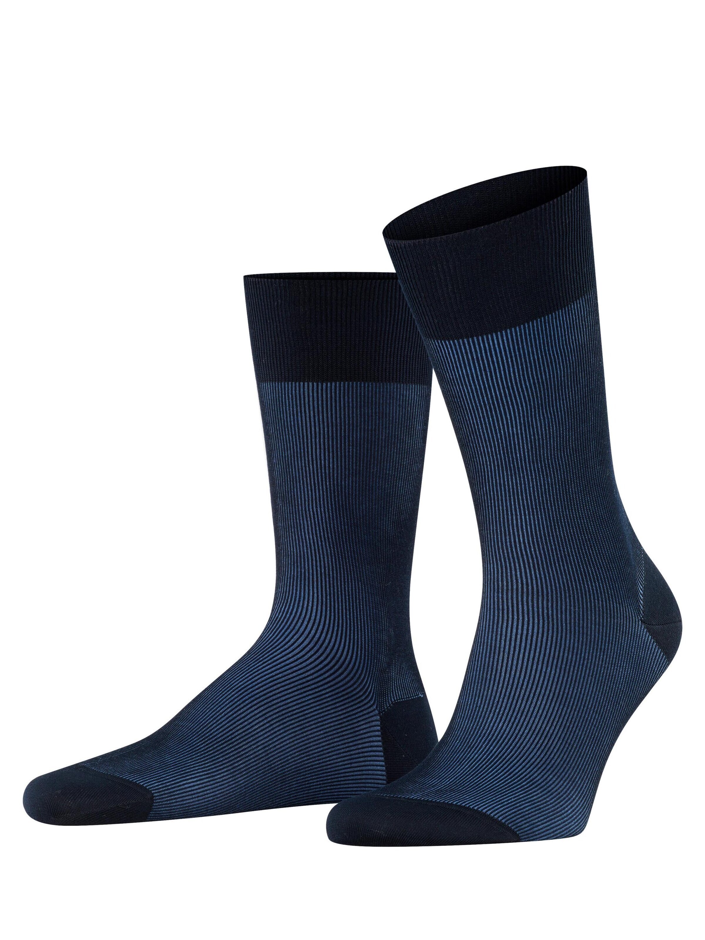 FALKE Socken 'Fine Shadow'‌‌‌‌‌‌‌‌‌‌ in Blau: Vorderseite