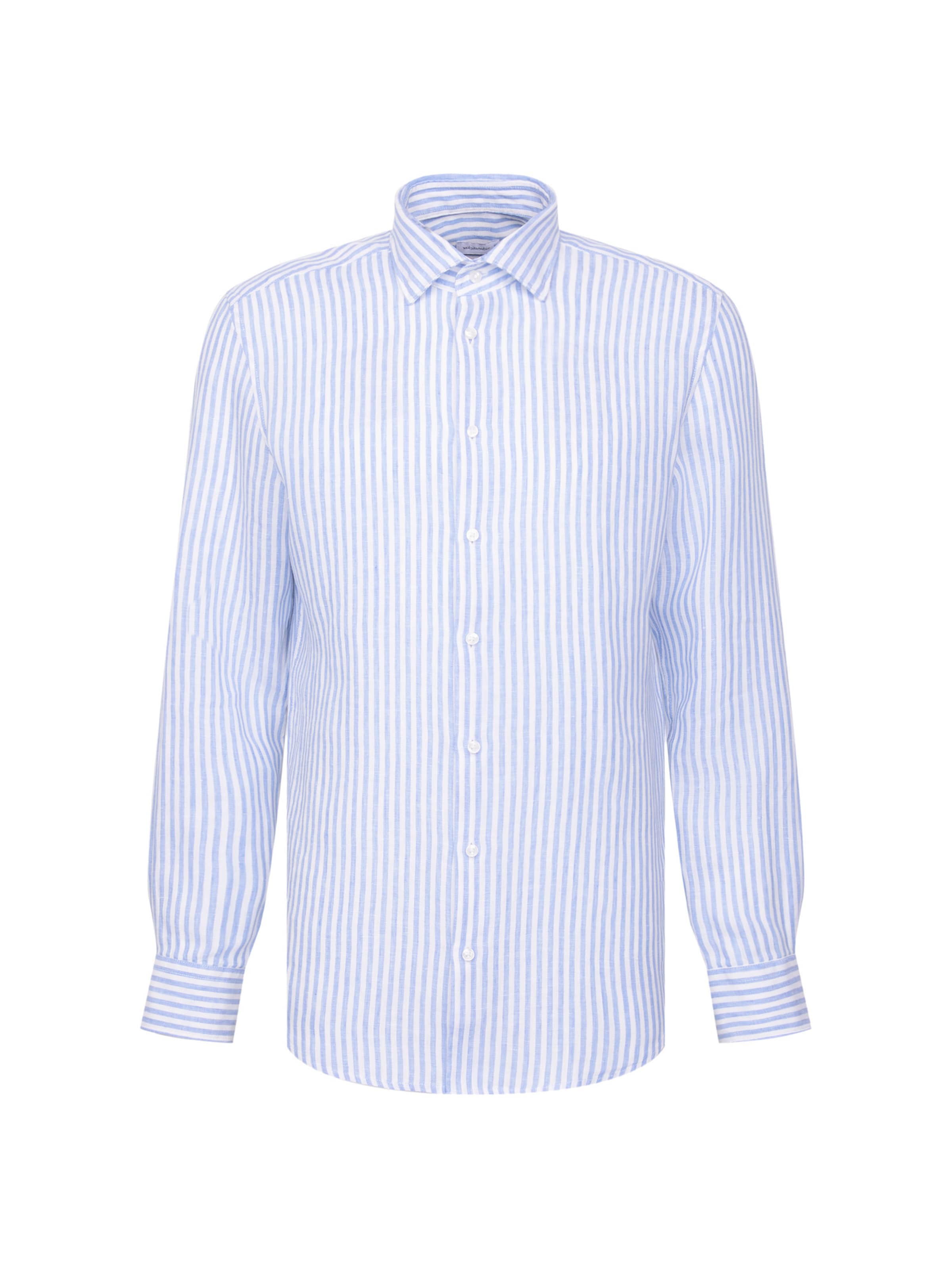 SEIDENSTICKER Comfort Fit Hemd in Blau: Vorderseite