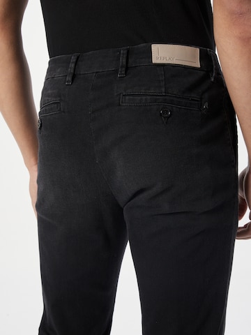 REPLAY Skinny Jeans 'BRAD' in Black