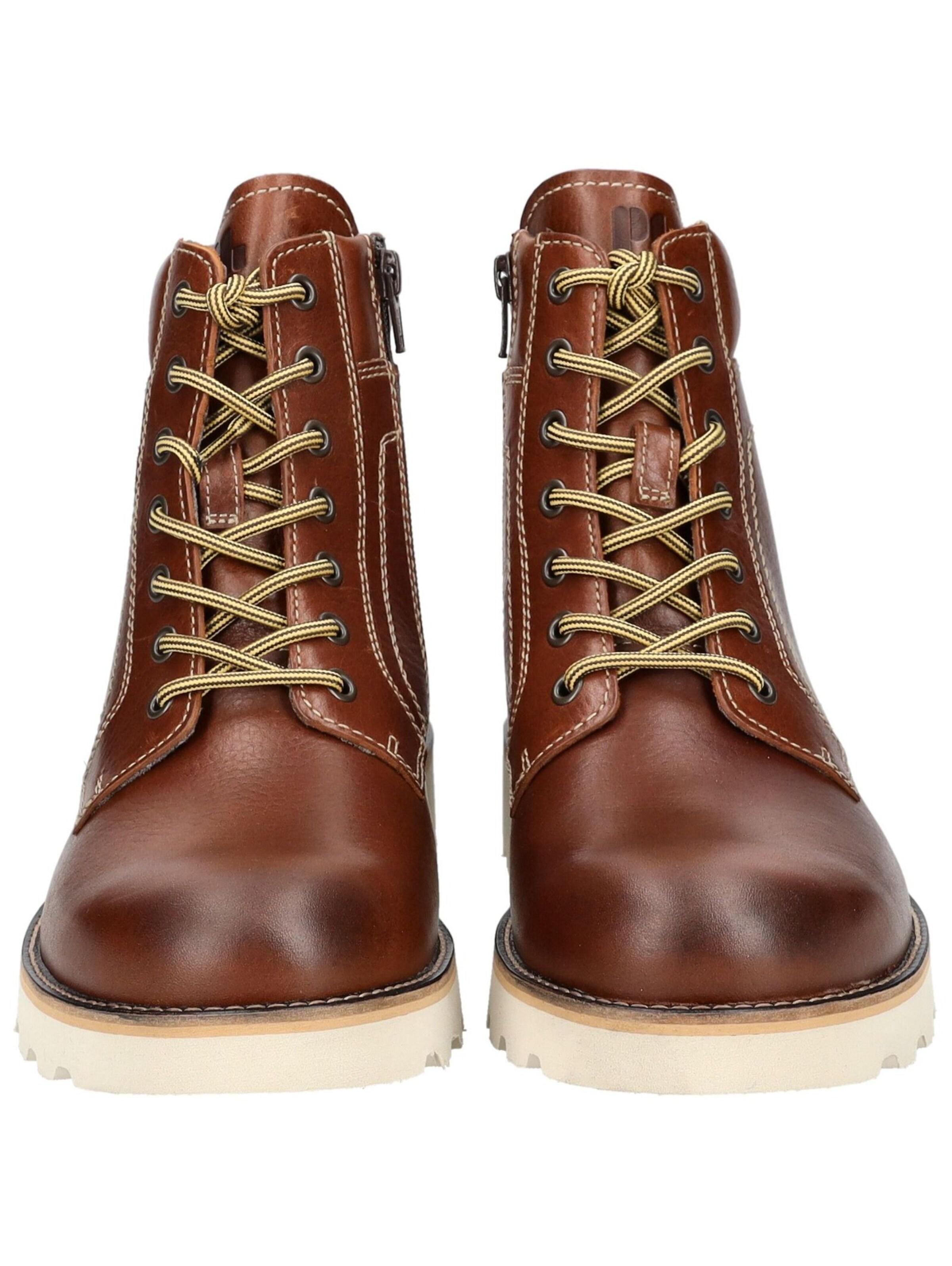 Boots stringati di Pius Gabor in marrone