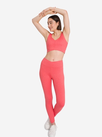 OCEANSAPART - Bustier Sujetador deportivo 'Dahlia' en rojo