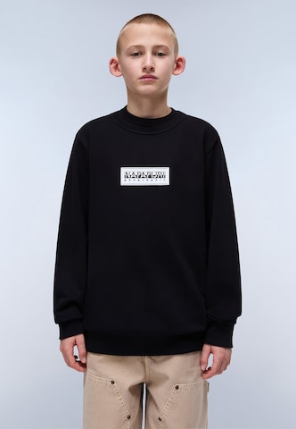 Sweat 'K B-CHAMOIS' NAPAPIJRI en noir : devant