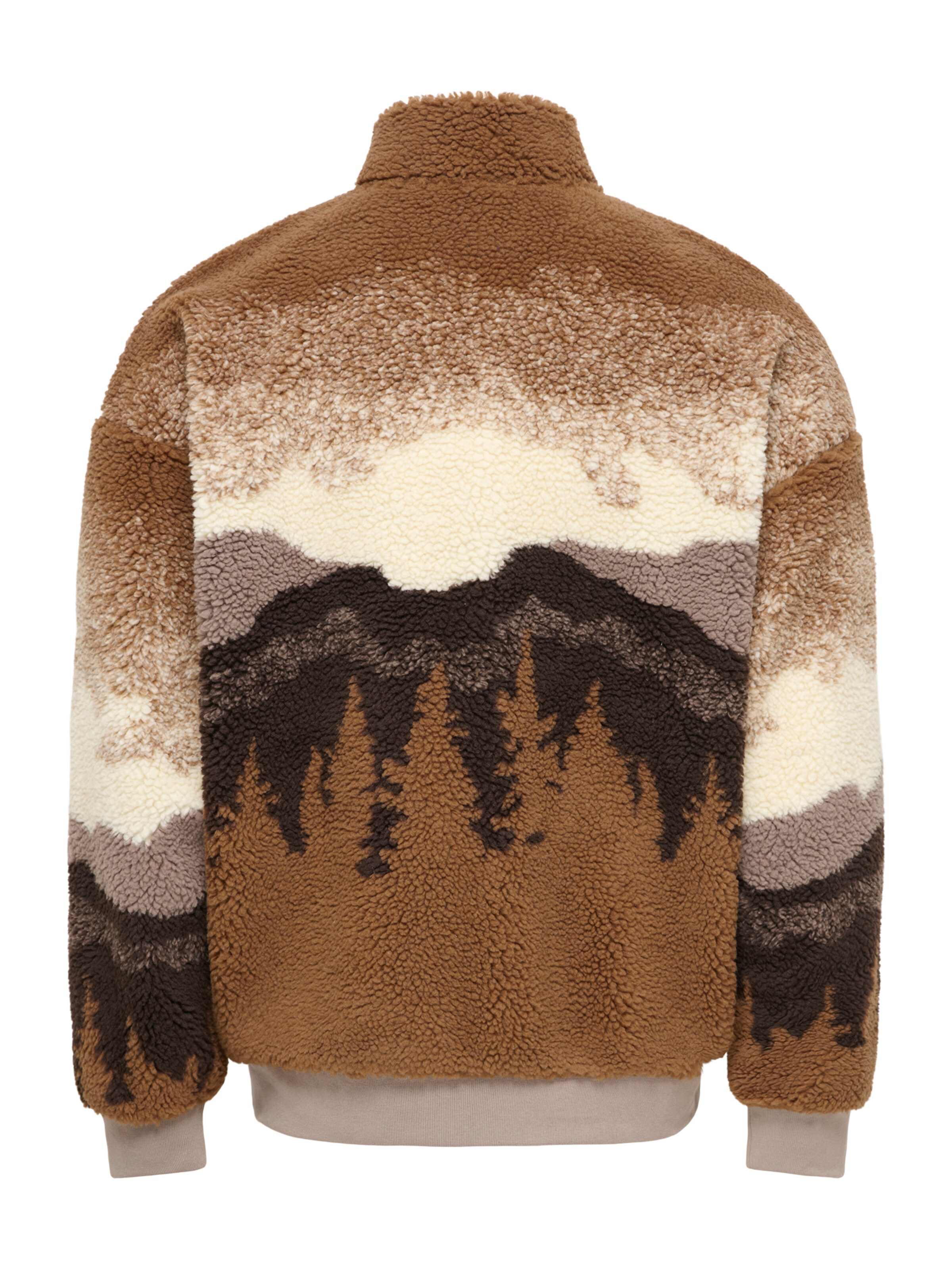 Veste en polaire 'ONSADAM' Only & Sons en marron
