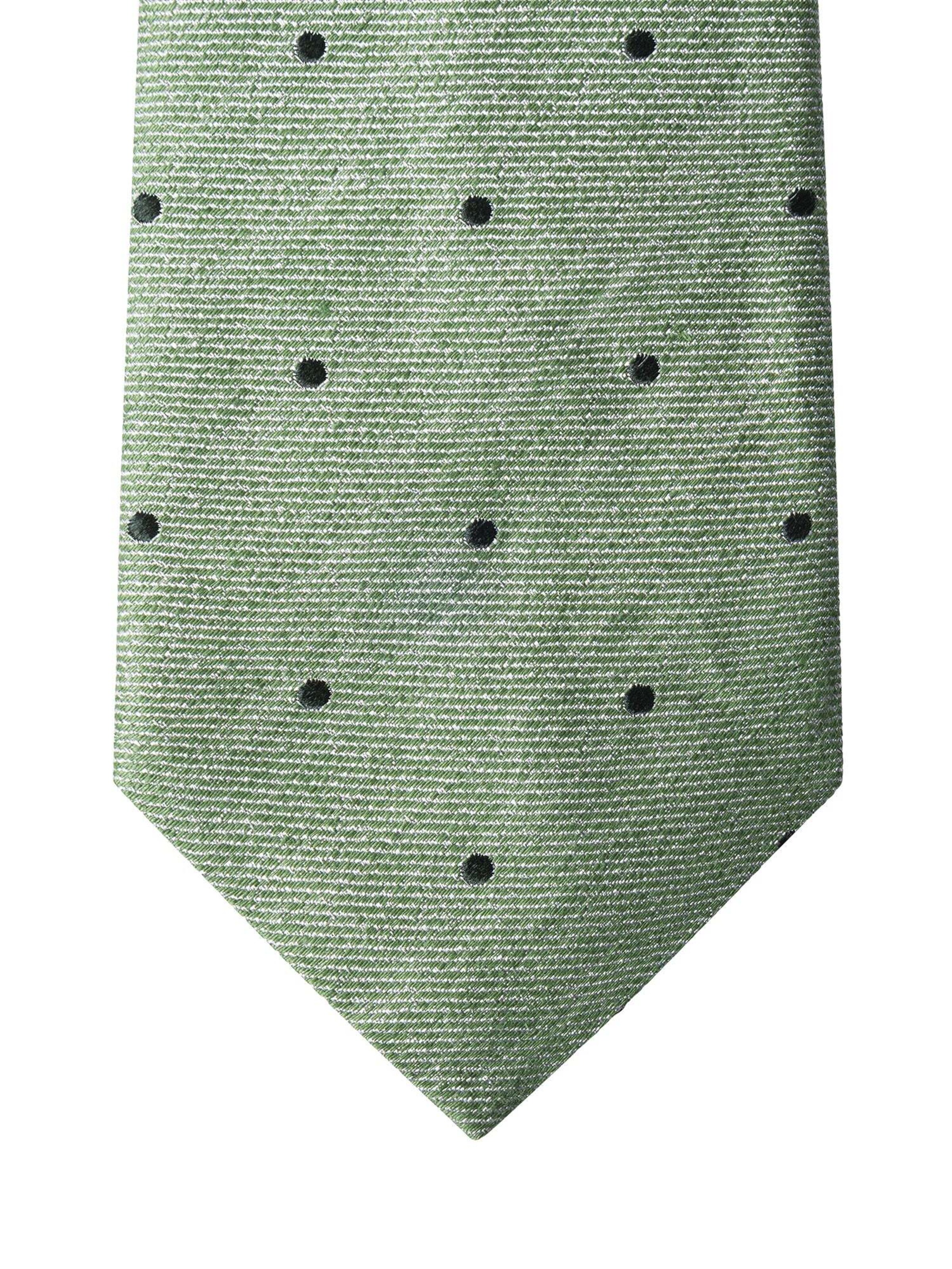 Hackett London Tie in Green