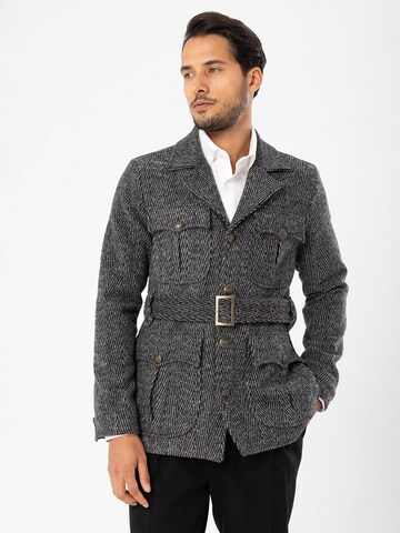 Antioch Between-Seasons Coat in Grey