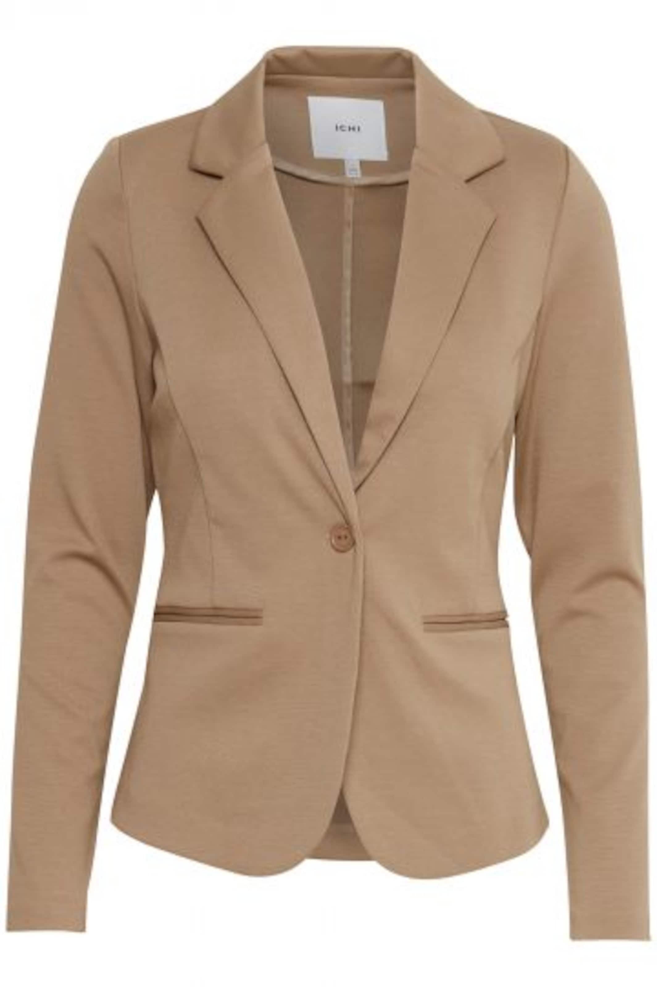 Blazer 'Kate' ICHI en beige : devant
