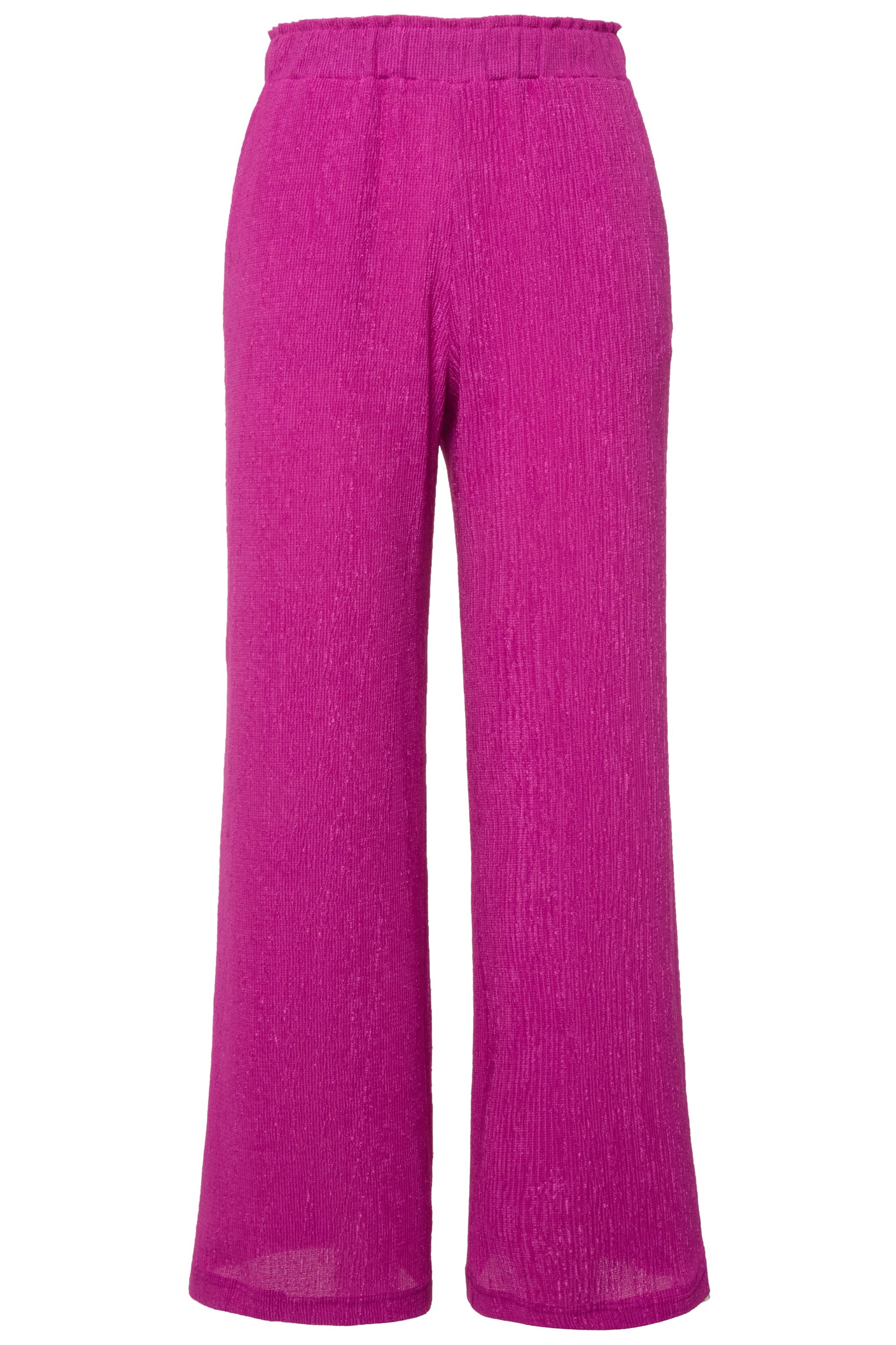 Studio Untold Wide Leg Hose in Pink: Vorderseite