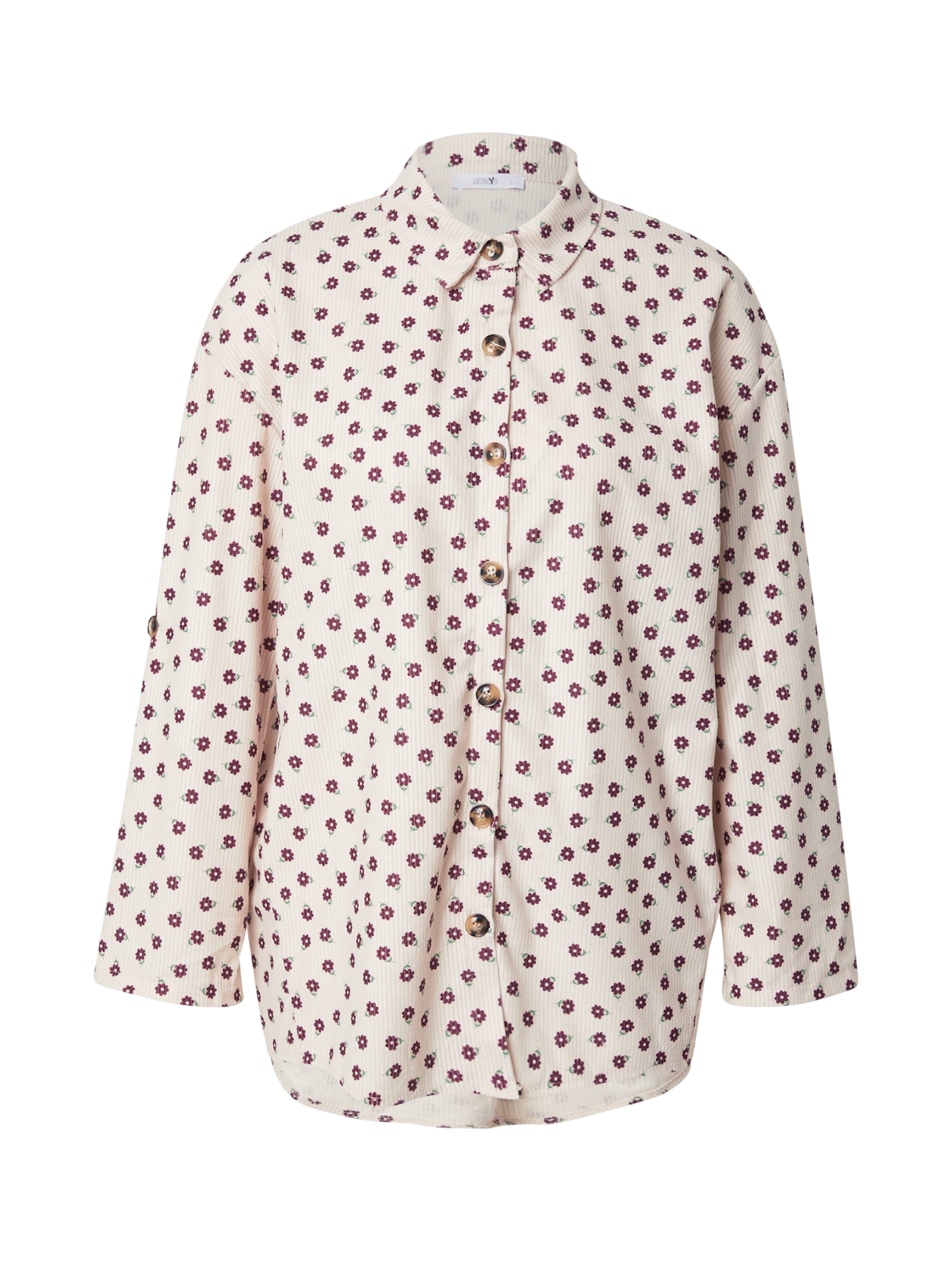 Hailys Μπλούζα 'Ch44ristina' σε μπεζ: μπροστά