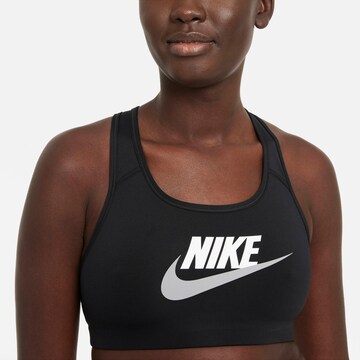 NIKE Μπουστάκι Αθλητικό σουτιέν 'Futura' σε μαύρο