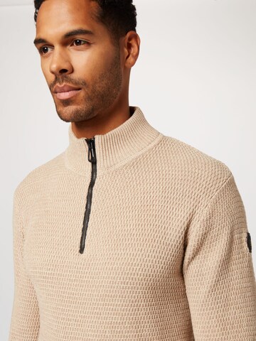 No Excess Pullover i beige