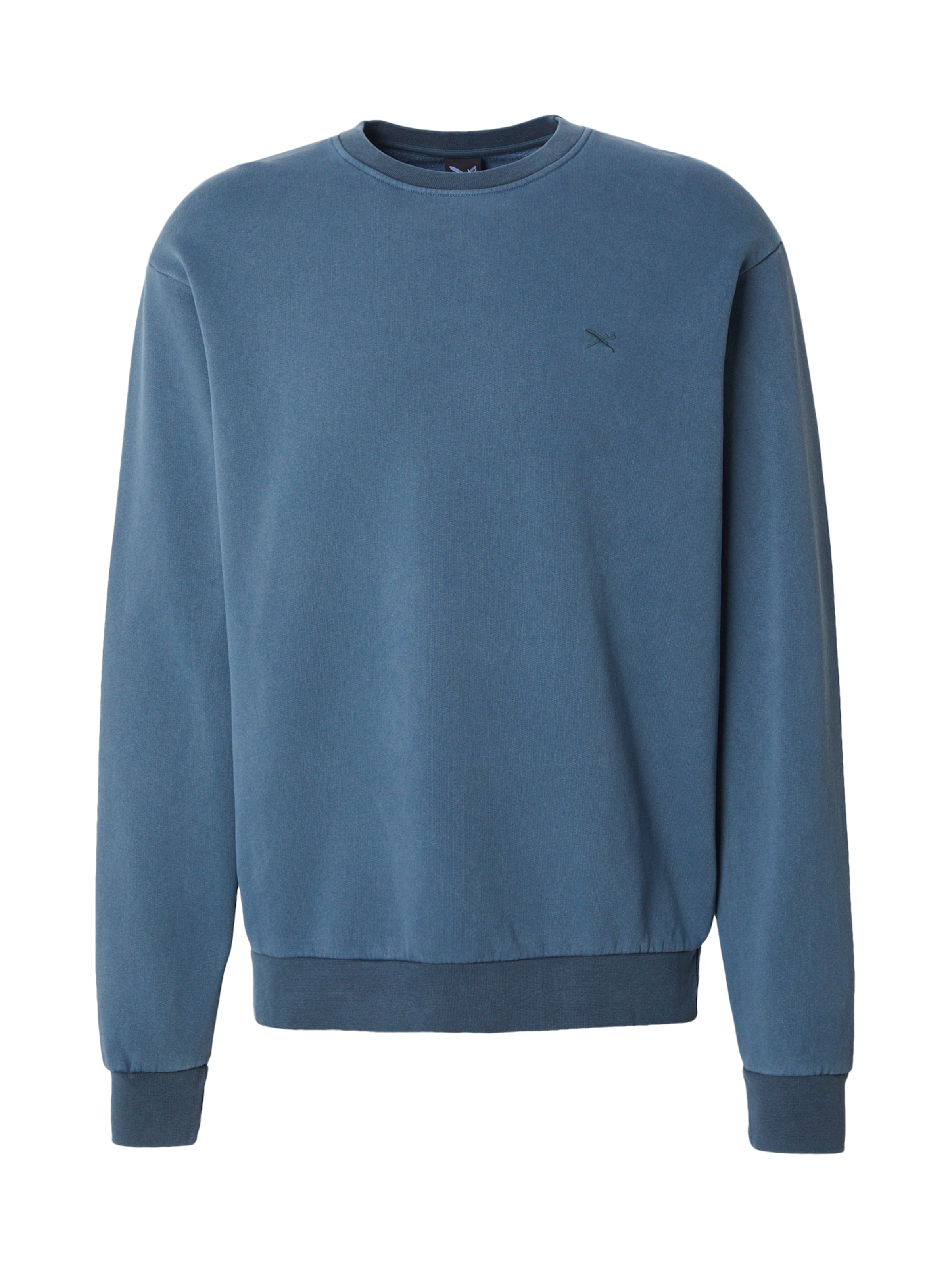 Iriedaily Sweatshirt in Blue: front