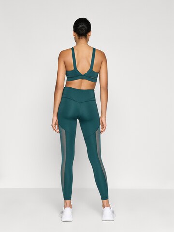 PUMA Skinny Fit Спортен панталон в зелено
