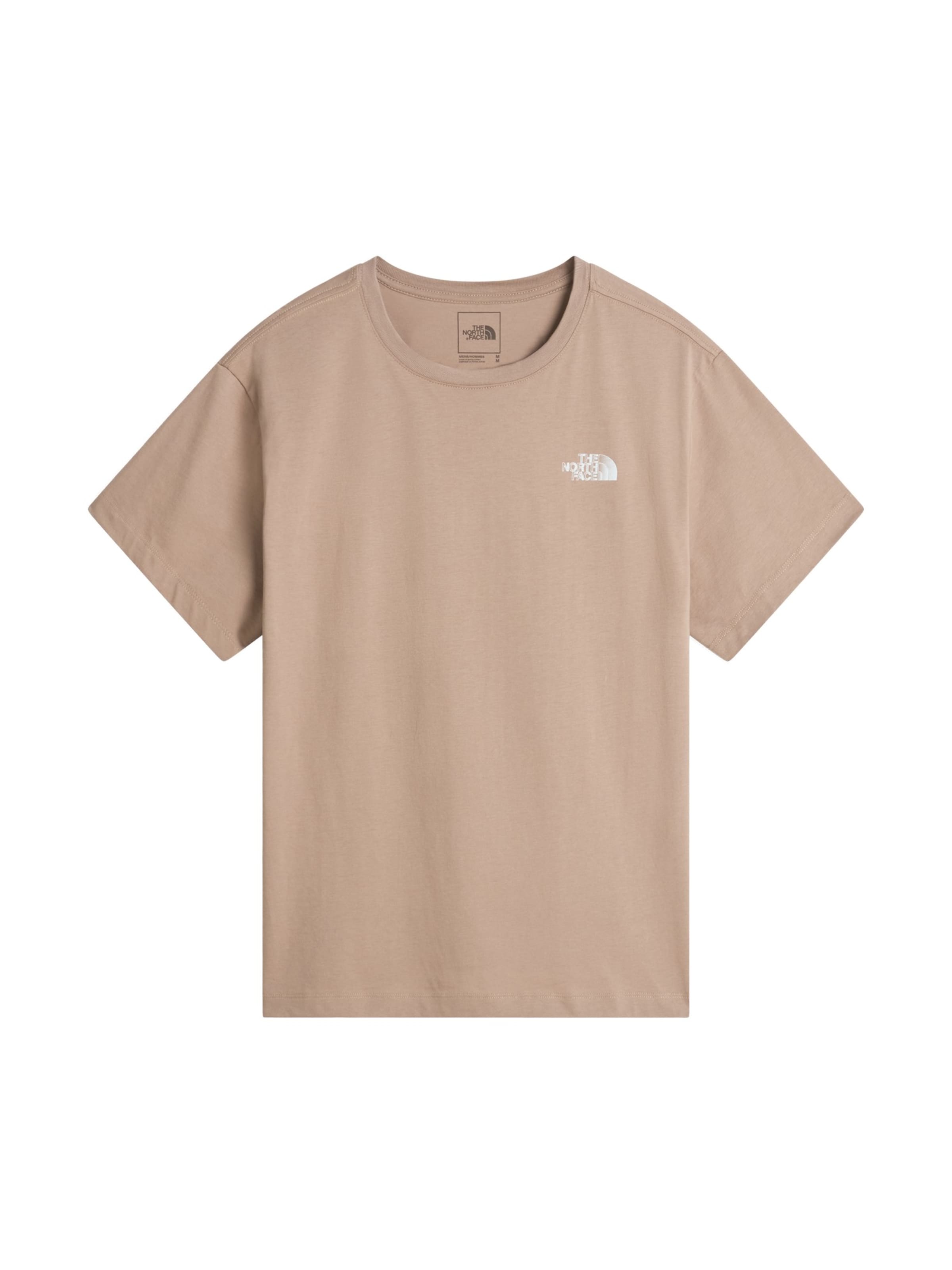 THE NORTH FACE Μπλουζάκι 'M ALLTHE WAY TO THE TOP RELAXED SS TEE' σε καφέ: μπροστά