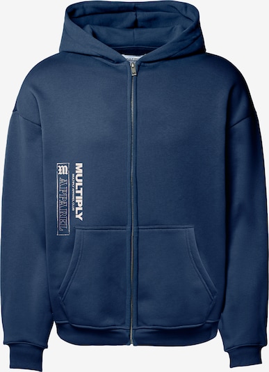 Multiply Apparel Gornji dio trenirke 'Fly High' u morsko plava / bijela, Pregled proizvoda