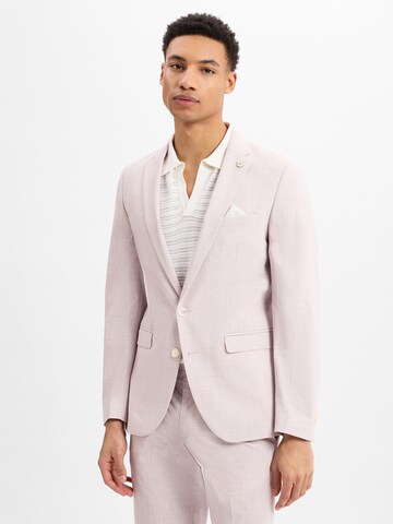 Finshley & Harding London Slim fit Blazer ' Brixdon ' in Pink: front