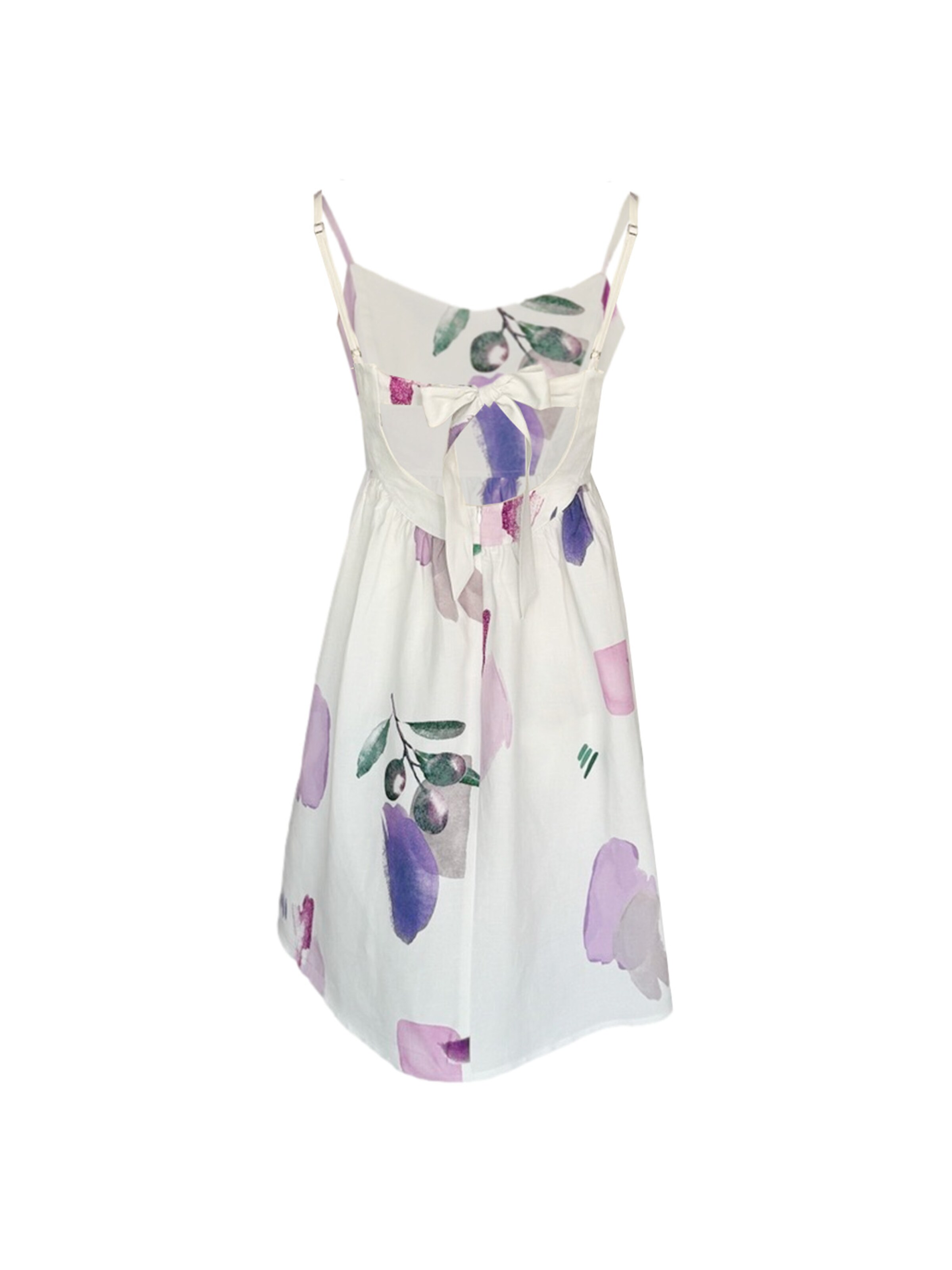 Haris Cotton Jurk 'Haris' in Wit