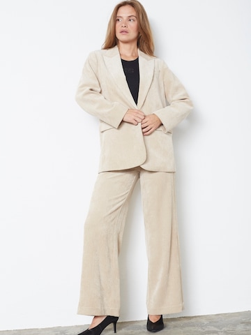 Blazer 'Daisy' co'couture en beige