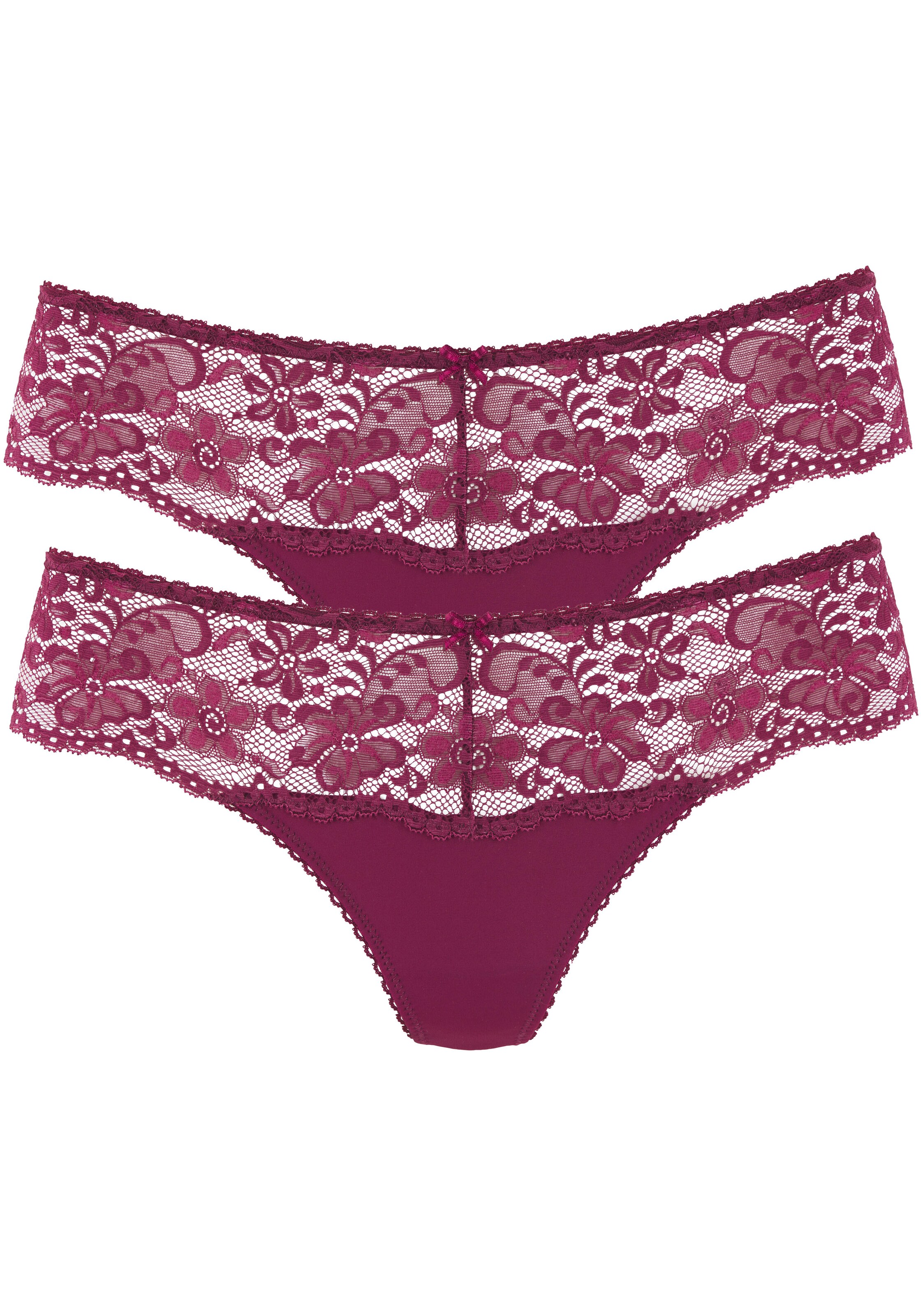 NUANCE String in Rot: Vorderseite