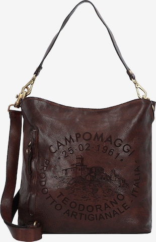 Campomaggi Shoulder Bag in Brown: front