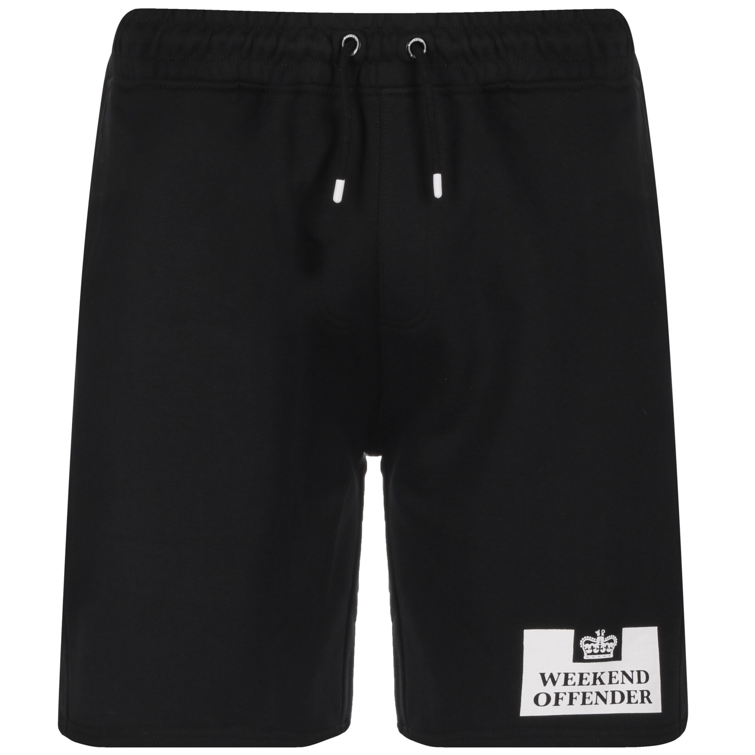 Weekend Offender Sportbroek in Zwart: voorkant