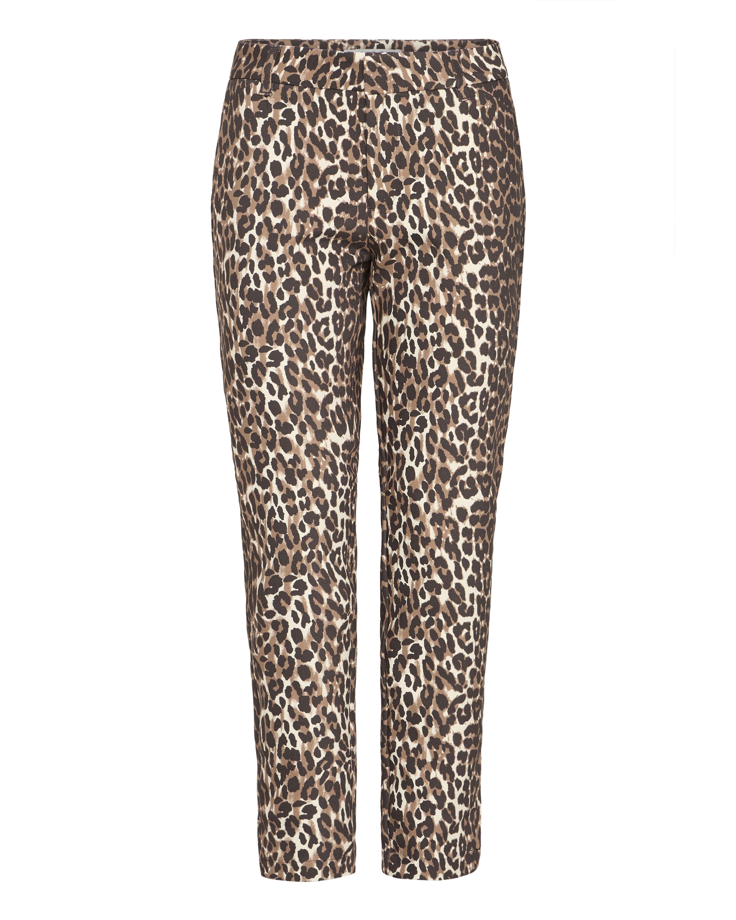 Pulz Slimfit Bukser 'BINDY' i beige: forside