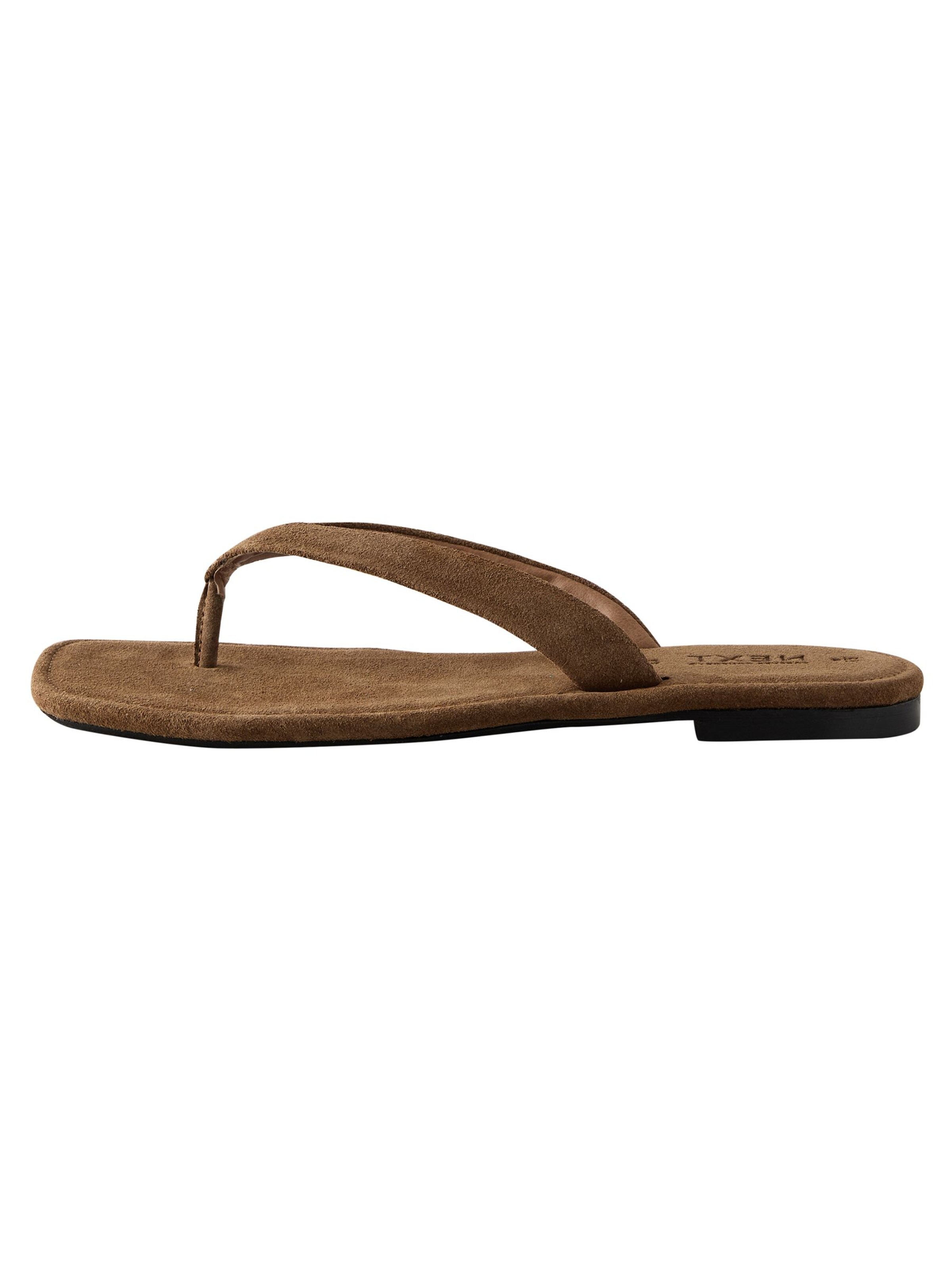 Flip-flops 'Forever Comfort®' de la Next pe maro: față