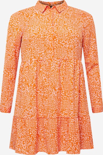 Rochie tip bluză 'Delilah' Vero Moda Curve pe portocaliu / roz, Vizualizare produs