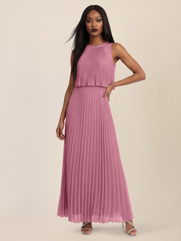 APART Evening Dress in Pink: front