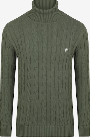 DENIM CULTURE Sweater 'Benoit' in Green: front