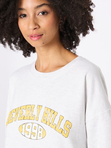 Sweat-shirt Nasty Gal en gris