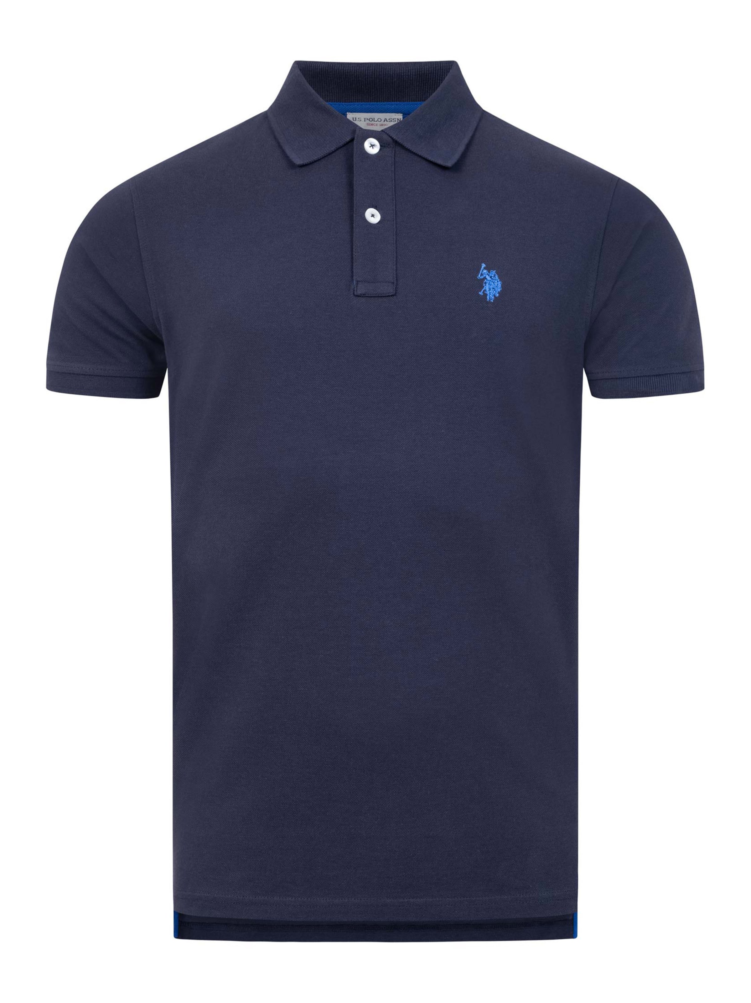 U.S. POLO ASSN. Poloshirt in Blau: Vorderseite