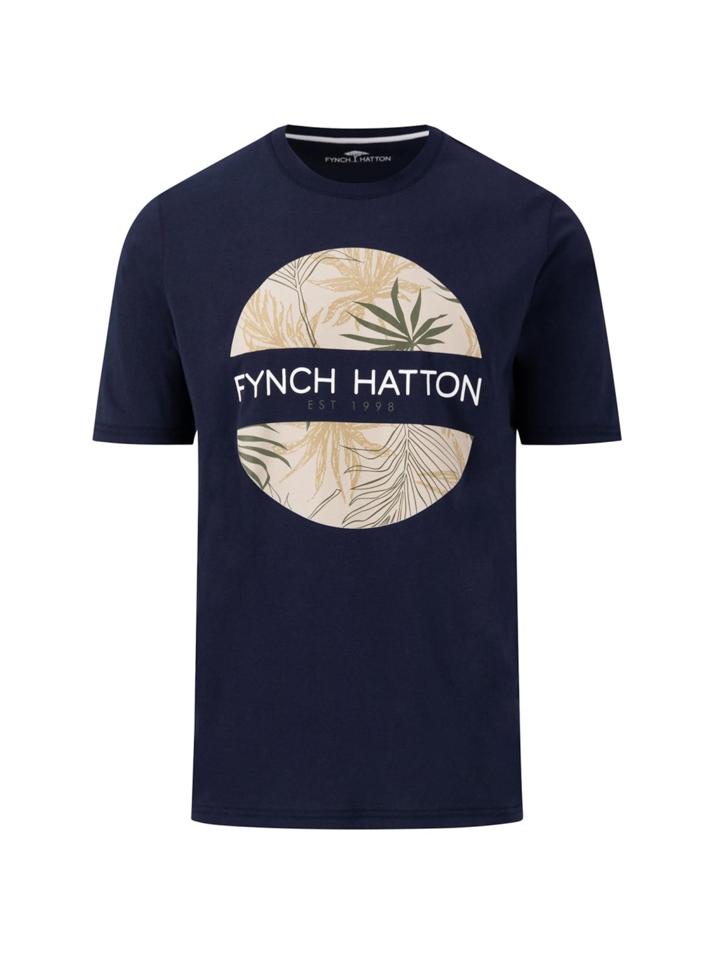 Fynch Hatton Shirt in Blue: front