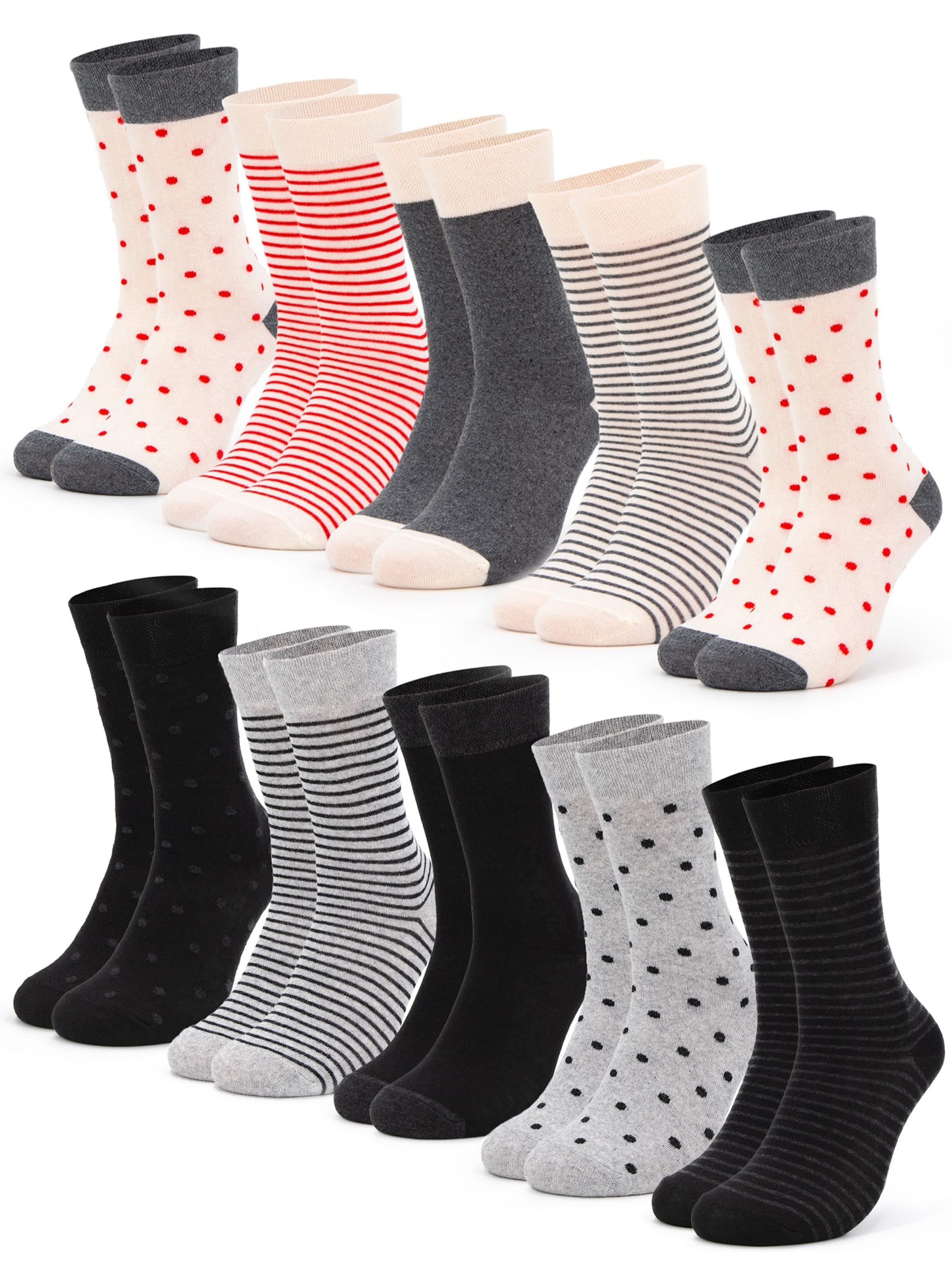 Chaussettes 'Michaela' Occulto en mélange de couleurs : devant