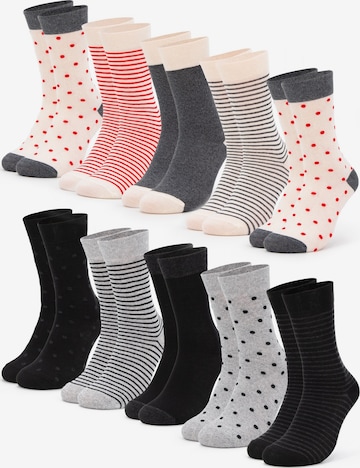 Occulto Socks 'Michaela' in Mixed colors: front
