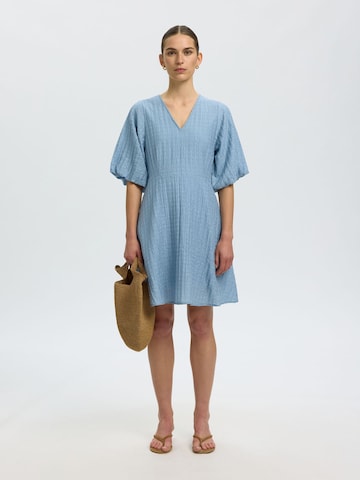 SELECTED - Vestido en azul