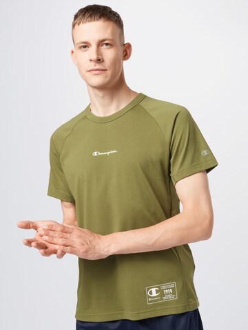 Champion Authentic Athletic Apparel Functioneel shirt in Groen: voorkant