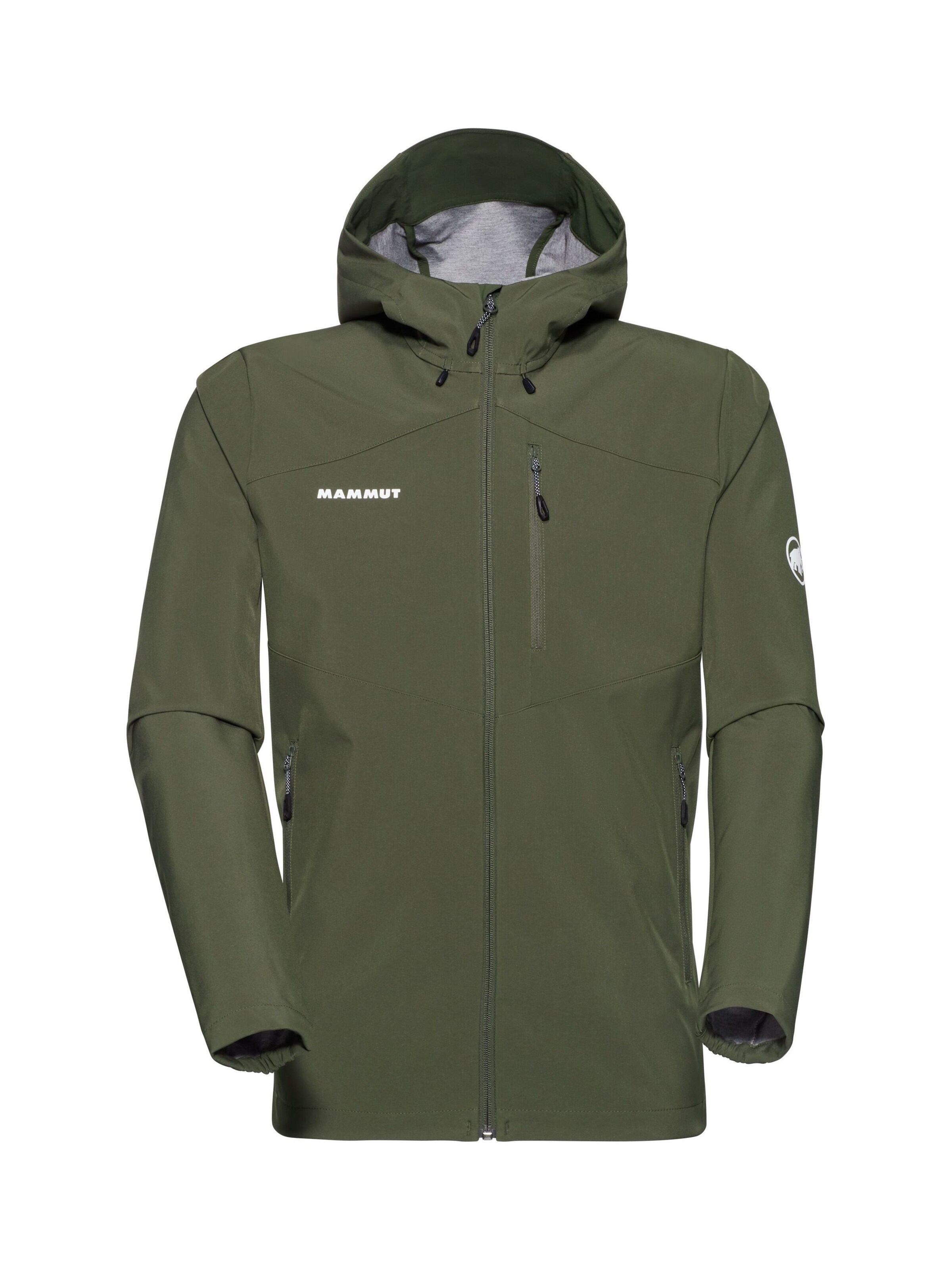 MAMMUT Outdoor jacket in Green: front