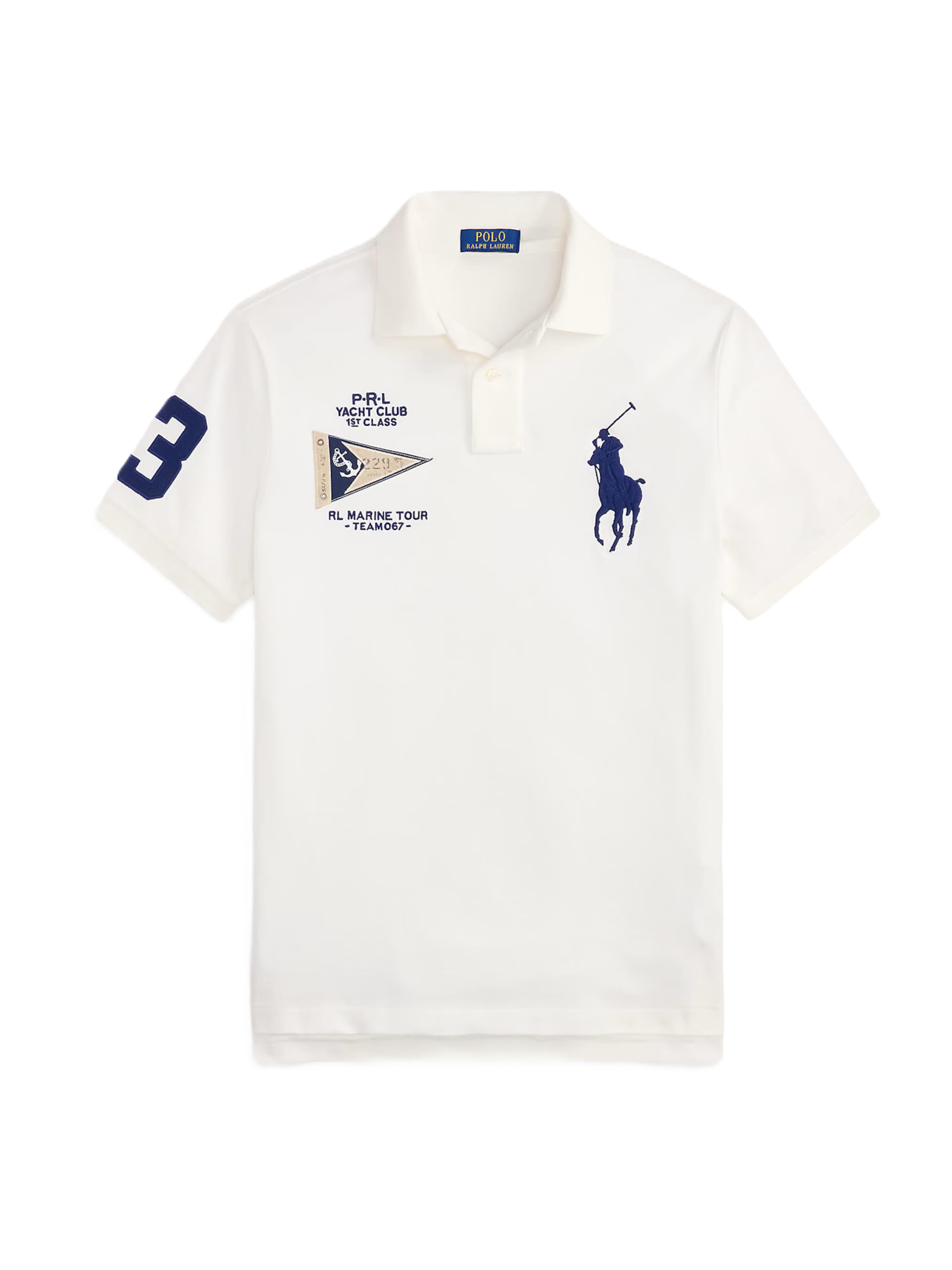 Polo Ralph Lauren Shirt in White: front