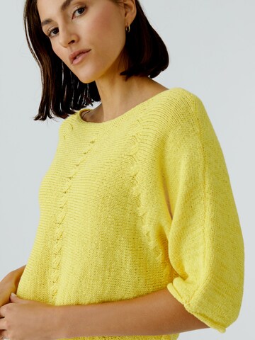 OUI Pullover in Gelb