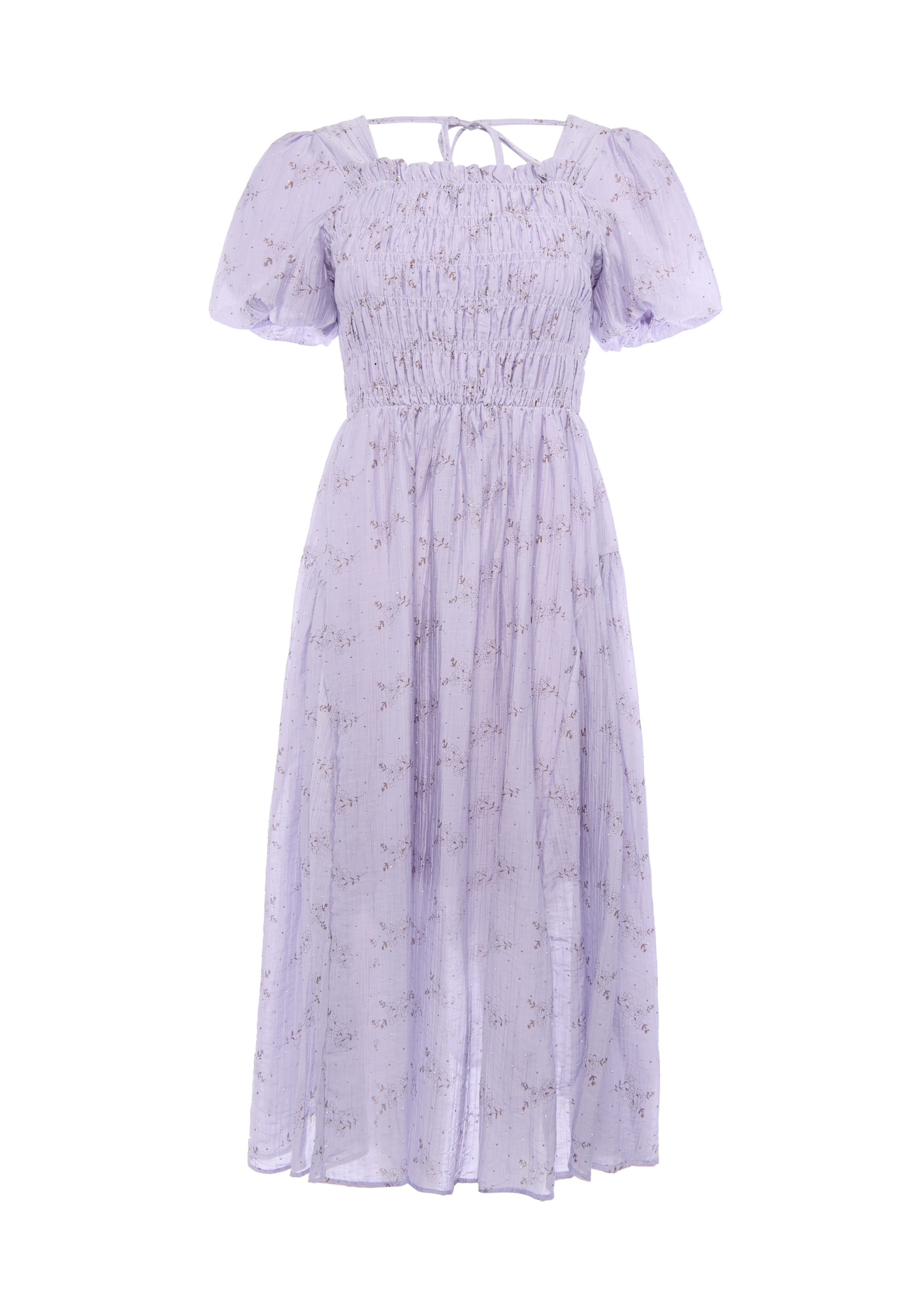 Robe usha BLACK LABEL en violet : devant