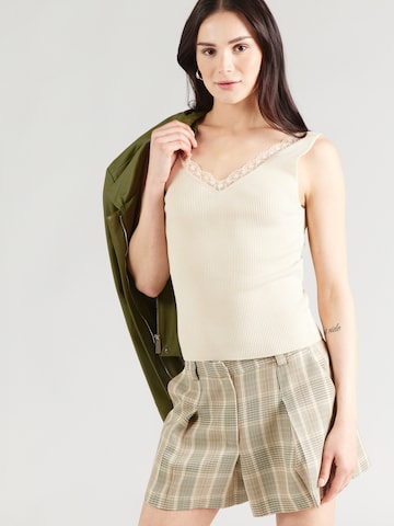 Tops en tricot 'JDYNANNA' JDY en beige : devant
