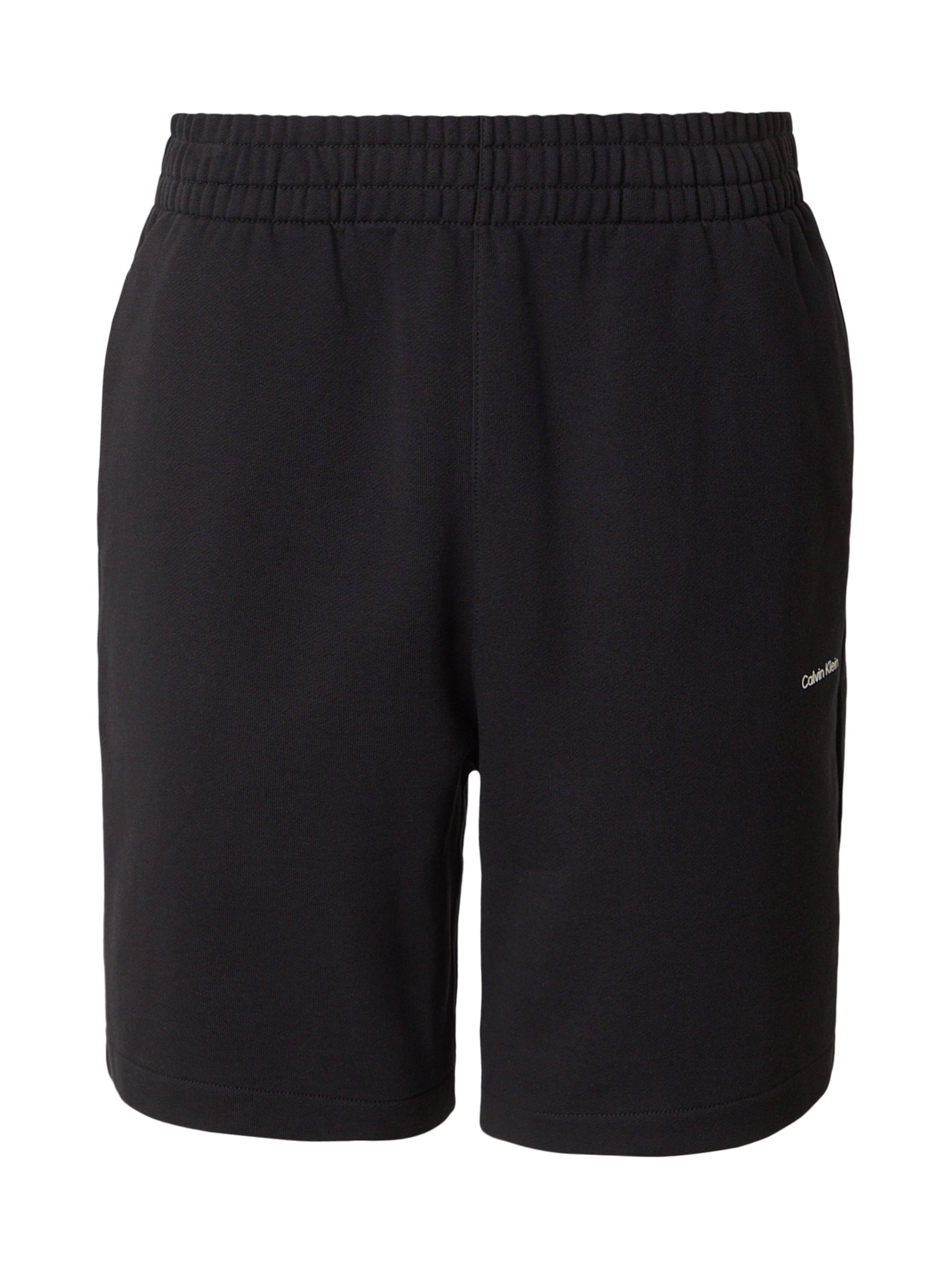 Calvin Klein Regularen Hlače | črna barva: sprednja stran