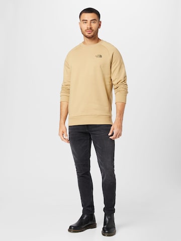 THE NORTH FACE Sweatshirt 'REDBOX' in Beige