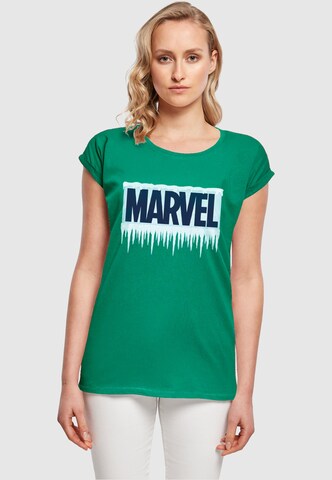 T-shirt 'Marvel - Icicle' ABSOLUTE CULT en vert : devant