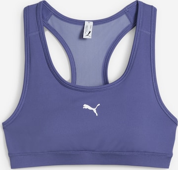 Reggiseno sportivo '4KEEPS' di PUMA in blu: frontale