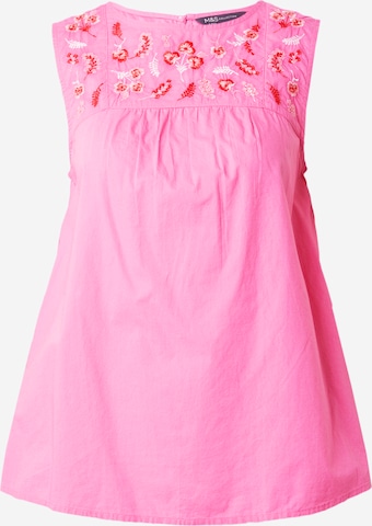 Marks & Spencer Bluse i pink: forside