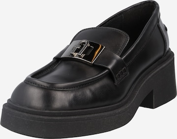 FURLA - Sapato Slip-on em preto: frente