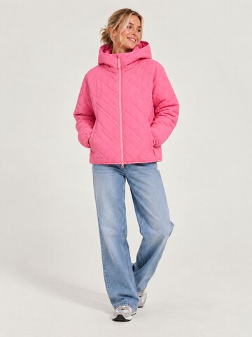 Derbe Fleecejacke 'Kuschelby' in Pink