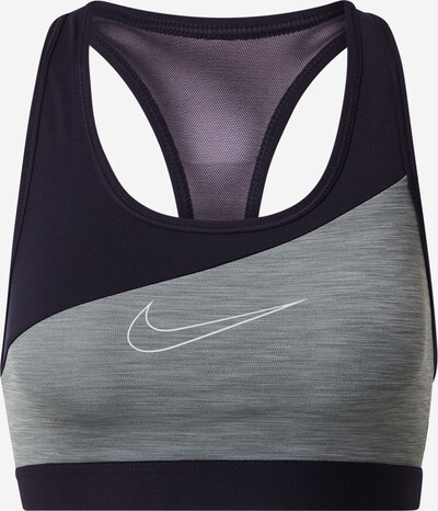 NIKE Sportovní podprsenka - šedá / černá, Produkt