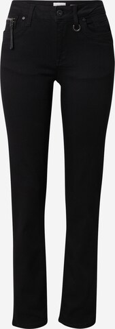 PULZ Jeans Regular Jeans 'Emma' in Black: front